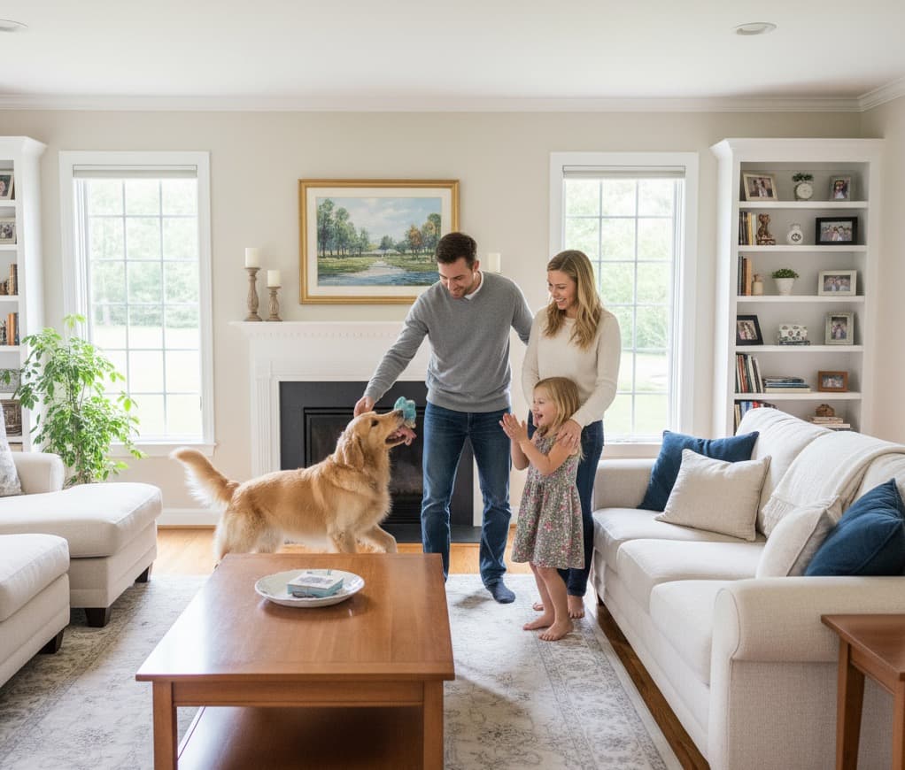 Spotless Boston home after a professional Cityscape Cleaning Crew visit